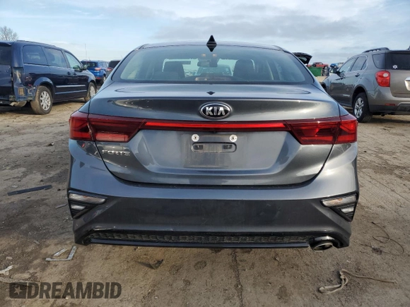 2020 Kia Forte LXS with VIN 3KPF24AD2LE240093, listed as a Copart auction lot 87011364 with 34,895 mi miles and Salvage Title. Bid and sale history available at carsss.com. Image 6.