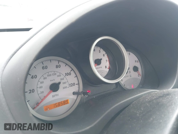 2005 Toyota RAV4 with VIN JTEGD20V750057938, listed as a IAAI auction lot 41894571 with 158,589 mi miles. Bid and sale history available at carsss.com. Image 7.