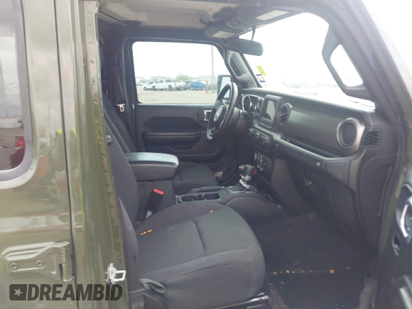 2021 Jeep Wrangler Unlimited Willys с VIN 1C4HJXDN3MW701553, выставлен на аукционе IAAI как лот 41707600 с пробегом 70 523 миль миль и . История ставок и продаж доступна на DreamBid. Изображение 5.