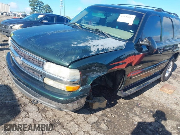2002 Chevrolet Tahoe LS with VIN 1GNEC13Z72R130005, listed as a IAAI auction lot 42522881 with 252,683 mi miles and . Bid and sale history available at DreamBid. Image 17.