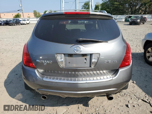 2007 Nissan Murano SL with VIN JN8AZ08W07W665124, listed as a Copart auction lot 59494205 with 177,678 mi miles and Clean title. Bid and sale history available at DreamBid. Image 6.