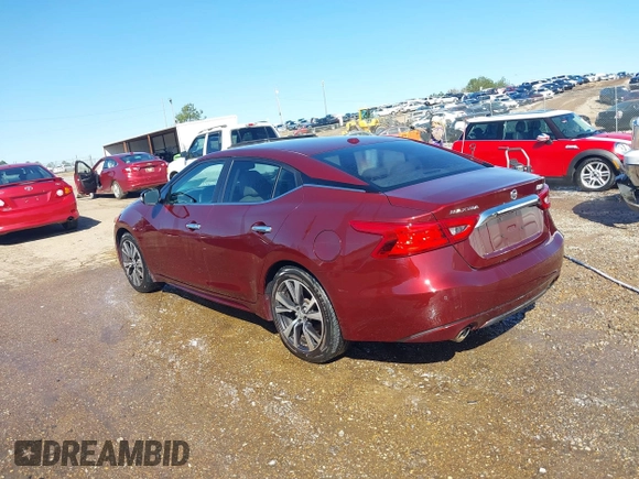 2017 Nissan Maxima SL with VIN 1N4AA6AP6HC427067, listed as a IAAI auction lot 41748975 with 149,697 mi miles and . Bid and sale history available at DreamBid. Image 3.