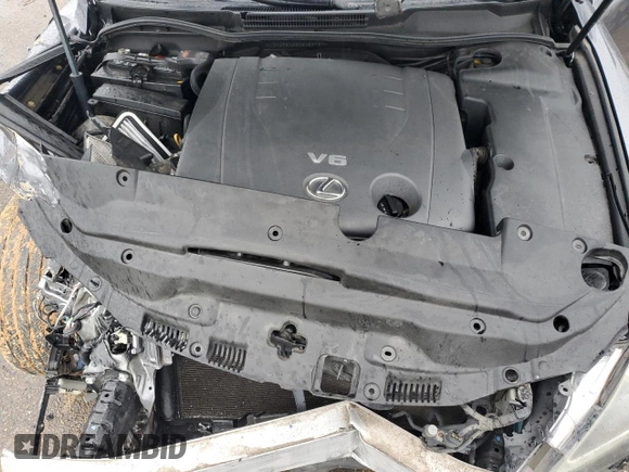 2012 Lexus IS 250 with VIN JTHCF5C22C5059787, listed as a Copart auction lot 45047255 with 190,001 mi miles and Salvage Title. Bid and sale history available at DreamBid. Image 13.