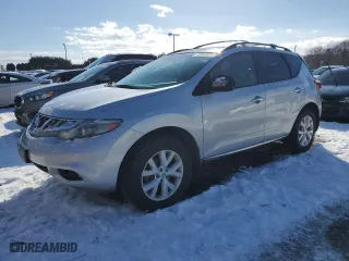 2012 Nissan Murano SV with VIN JN8AZ1MW4CW226675, listed as a Copart auction lot 43904425 with 157,568 mi miles and Salvage Title. Bid and sale history available at carsss.com. Image 1.