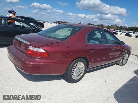 2004 Mercury Sable GS z VIN 1MEFM50U44G614186, wystawiony jako Copart lot #77822494 z przebiegiem 59 829 mil mil oraz Szkoda całkowita • Salvage title. Historia ofert i sprzedaży dostępna na DreamBid. Obrazek 3.
