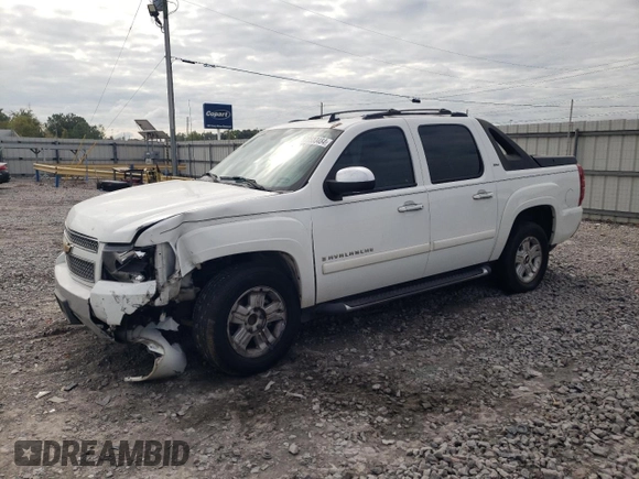 2008 Chevrolet Avalanche 3LT with VIN 3GNEC12058G107592, listed as a Copart auction lot 73530484 with Not provided miles and Salvage title. Bid and sale history available at DreamBid. Image 1.