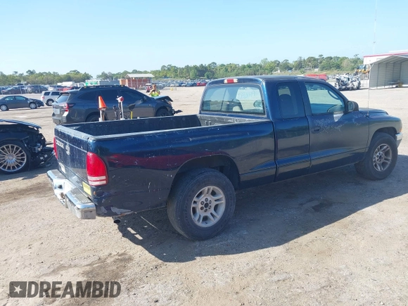 2001 Dodge Dakota Sport with VIN 1B7GL22N51S154848, listed as a IAAI auction lot 41941697 with 195,002 mi miles. Bid and sale history available at carsss.com. Image 4.