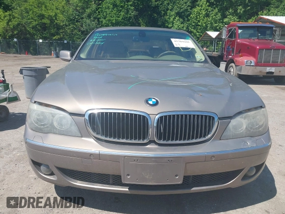 2008 BMW 7 Series 750i with VIN WBAHL83568DT14138, listed as a IAAI auction lot 42369441 with 96,101 mi miles and . Bid and sale history available at DreamBid. Image 12.
