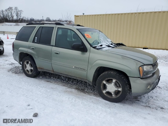 2004 Chevrolet TrailBlazer LS with VIN 1GNDT13S642154886, listed as a Copart auction lot 49781075 with 179,394 mi miles and Salvage Title. Bid and sale history available at carsss.com. Image 4.