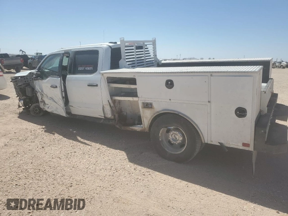 2024 Ford F-350 XL with VIN 1FT8W3DT3RED56465, listed as a Copart auction lot 48346205 with Not Provided miles and Salvage Title. Bid and sale history available at DreamBid. Image 2.