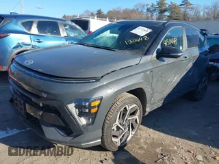 2024 Hyundai Kona N Line with VIN KM8HACA33RU166301, listed as a IAAI auction lot 41311648 with 489 mi miles. Bid and sale history available at carsss.com. Image 17.