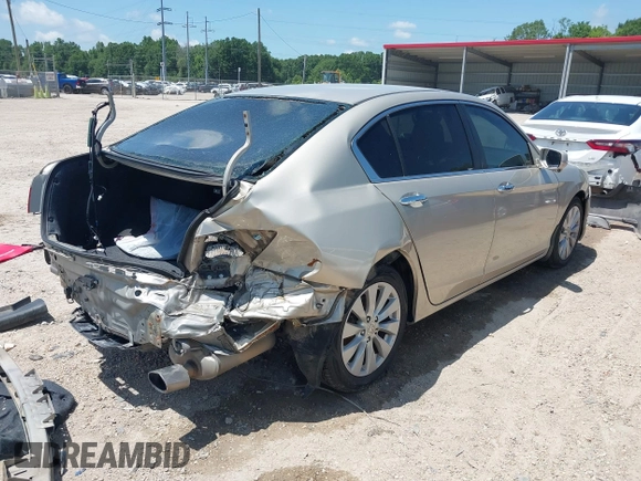 2013 Honda Accord EX z VIN 1HGCR2F78DA272736, wystawiony jako IAAI lot #42190689 z przebiegiem 127 175 mil mil oraz . Historia ofert i sprzedaży dostępna na DreamBid. Obrazek 4.