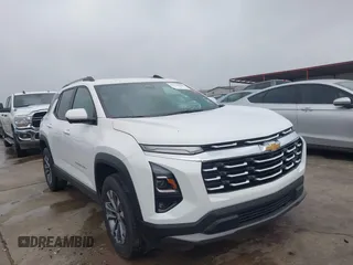 2025 Chevrolet Equinox FWD LT with VIN 3GNAXHEG9SL183867, listed as a IAAI auction lot 42178528 with 14,931 mi miles and . Bid and sale history available at DreamBid. Image 1.