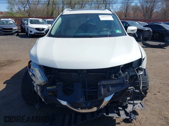 2016 Nissan Rogue SL with VIN 5N1AT2MV0GC755778, listed as a IAAI auction lot 42042335 with 201,371 mi miles and . Bid and sale history available at DreamBid. Image 12.