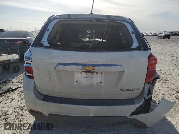 2016 Chevrolet Equinox LT with VIN 2GNALCEK7G6176513, listed as a Copart auction lot 47976995 with 156,460 mi miles and Salvage Title. Bid and sale history available at carsss.com. Image 6.