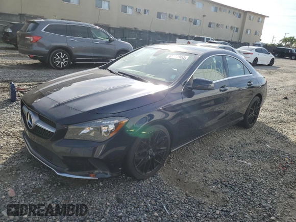 2018 Mercedes-Benz CLA 250 with VIN WDDSJ4GB7JN585206, listed as a Copart auction lot 81092953 with 65,553 mi miles and . Bid and sale history available at DreamBid. Image 1.