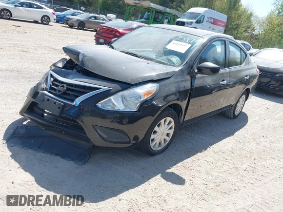 2019 Nissan Versa SV with VIN 3N1CN7AP5KL849312, listed as a IAAI auction lot 42252597 with 88,778 mi miles and . Bid and sale history available at DreamBid. Image 2.