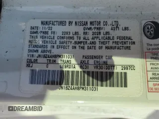 2023 Nissan Z Sport z VIN JN1BZ4AH8PM311031, wystawiony jako Copart lot #71440734 z przebiegiem 32 101 mil mil oraz Szkody całkowita. Historia ofert i sprzedaży dostępna na DreamBid. Obrazek 13.