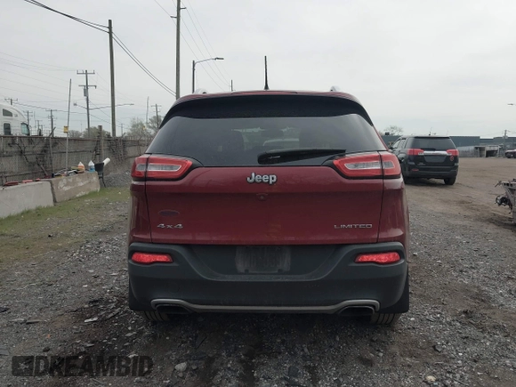 2015 Jeep Cherokee Limited with VIN 1C4PJMDSXFW604627, listed as a IAAI auction lot 42072953 with 102,501 mi miles and . Bid and sale history available at DreamBid. Image 16.