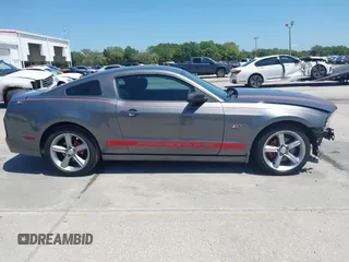 2014 Ford Mustang V6 with VIN 1ZVBP8AM4E5291307, listed as a IAAI auction lot 42026370 with 76,084 mi miles. Bid and sale history available at carsss.com. Image 13.