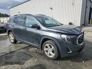 2019 GMC Terrain SLE with VIN 3GKALTEX5KL293827, listed as a Copart auction lot 47349295 with 105,528 mi miles and Salvage Title. Bid and sale history available at carsss.com. Image 4.