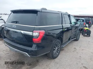 2021 Ford Expedition Max Limited with VIN 1FMJK2AT9MEA38771, listed as a IAAI auction lot 41617699 with 122,409 mi miles and . Bid and sale history available at DreamBid. Image 4.