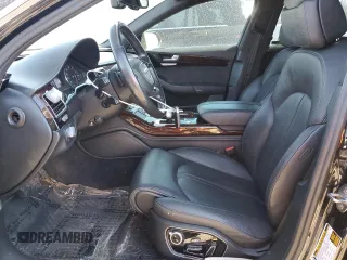 2014 Audi A8 4.0T с VIN WAUR2AFDXEN005361, выставлен на аукционе Copart как лот 46828285 с пробегом 106 984 миль миль и Списание • Salvage title. История ставок и продаж доступна на DreamBid. Изображение 7.