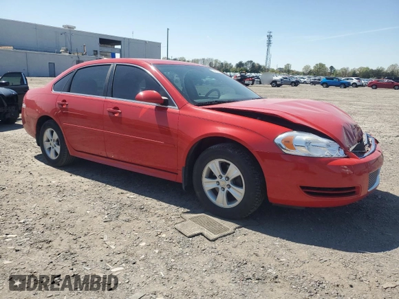 2012 Chevrolet Impala LS Retail with VIN 2G1WA5E3XC1197848, listed as a Copart auction lot 52459095 with 115,945 mi miles and Clean Title. Bid and sale history available at DreamBid. Image 4.