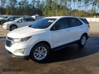 2019 Chevrolet Equinox LS with VIN 3GNAXHEV7KS557476, listed as a Copart auction lot 88718965 with 81,794 mi miles and Salvage Title. Bid and sale history available at carsss.com. Image 1.