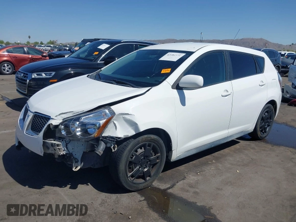 2009 Pontiac Vibe w/1SB with VIN 5Y2SP67049Z423850, listed as a IAAI auction lot 42184971 with 177,882 mi miles. Bid and sale history available at carsss.com. Image 17.