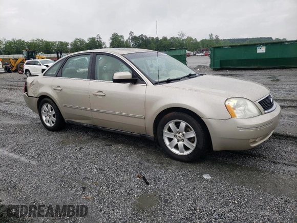 2006 Ford Five Hundred SEL with VIN 1FAFP24116G152623, listed as a Copart auction lot 54522795 with 168,175 mi miles and Salvage title. Bid and sale history available at DreamBid. Image 4.