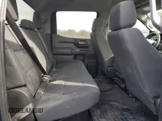 2021 Chevrolet Silverado 1500 Custom with VIN 1GCPYBEH8MZ116002, listed as a Copart auction lot 46158675 with 106,535 mi miles and Salvage Title. Bid and sale history available at DreamBid. Image 10.