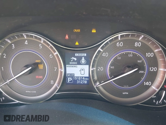 2014 Infiniti QX80 z VIN JN8AZ2NE4E9061997, wystawiony jako IAAI lot #42004389 z przebiegiem 191 814 mil mil oraz . Historia ofert i sprzedaży dostępna na DreamBid. Obrazek 7.
