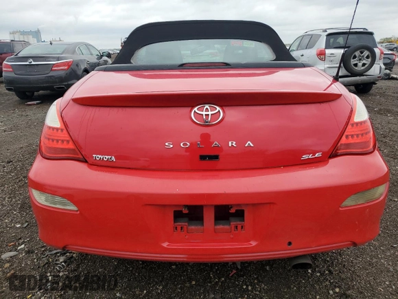 2007 Toyota Solara SE with VIN 4T1FA38P07U118249, listed as a Copart auction lot 55240755 with 204,602 mi miles and Clean title. Bid and sale history available at DreamBid. Image 6.