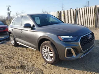 2022 Audi Q5 S line Premium z VIN WA1GAAFY0N2140330, wystawiony jako IAAI lot #41756318 z przebiegiem 39 165 mil mil oraz . Historia ofert i sprzedaży dostępna na DreamBid. Obrazek 1.