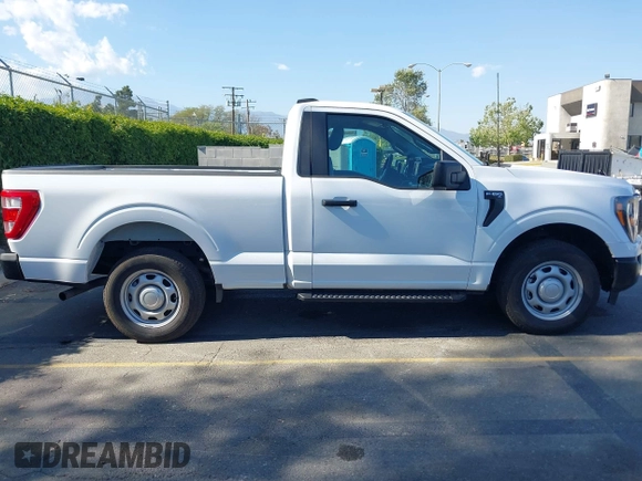 2023 Ford F-150 XL with VIN 1FTMF1CBXPKE40924, listed as a IAAI auction lot 42115874 with 15,411 mi miles and . Bid and sale history available at carsss.com. Image 13.