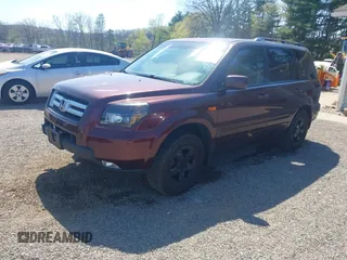 2008 Honda Pilot EX-L with VIN 5FNYF28748B010316, listed as a IAAI auction lot 42093577 with 160,714 mi miles and . Bid and sale history available at carsss.com. Image 2.