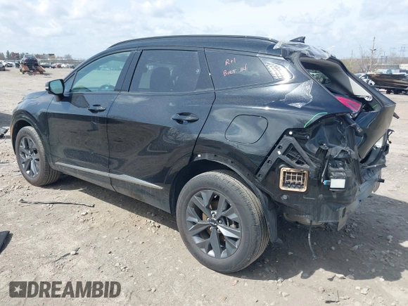 2024 Kia Sportage SX-Prestige with VIN KNDPXCDG7R7131465, listed as a IAAI auction lot 41920448 with 22,278 mi miles and . Bid and sale history available at DreamBid. Image 3.