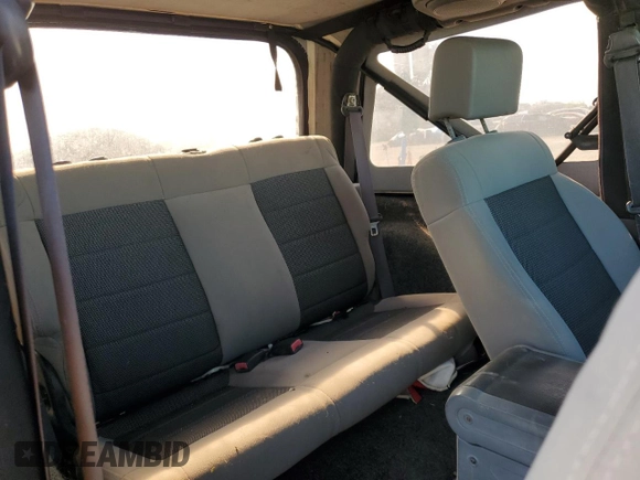 2008 Jeep Wrangler X with VIN 1J4FA24188L501681, listed as a Copart auction lot 52442365 with 119,646 mi miles and Clean Title. Bid and sale history available at DreamBid. Image 10.