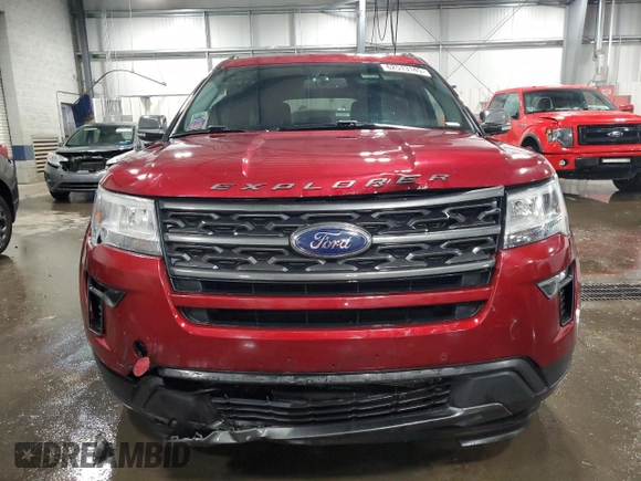 2018 Ford Explorer XLT z VIN 1FM5K8DH0JGC93756, wystawiony jako Copart lot #62513145 z przebiegiem 110 049 mil mil oraz Szkoda całkowita • Salvage title. Historia ofert i sprzedaży dostępna na DreamBid. Obrazek 5.