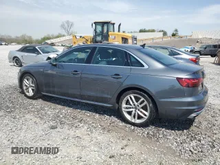 2023 Audi A4 S line Premium Plus z VIN WAUEAAF46PN021612, wystawiony jako Copart lot #55639615 z przebiegiem 36 491 mil mil oraz Szkoda całkowita • Salvage title. Historia ofert i sprzedaży dostępna na DreamBid. Obrazek 2.