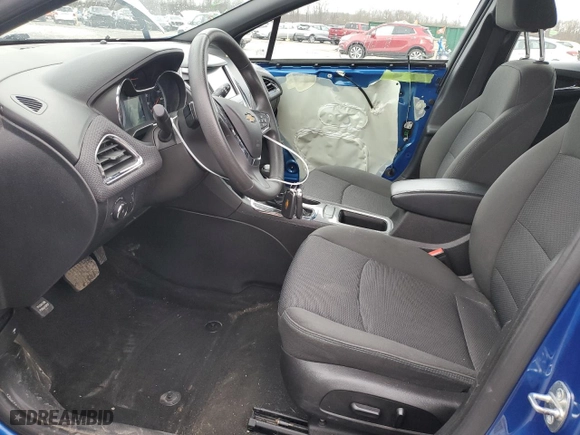 2017 Chevrolet Cruze LT with VIN 3G1BE6SM3HS512037, listed as a Copart auction lot 46114775 with 60,769 mi miles and Salvage Title. Bid and sale history available at carsss.com. Image 7.