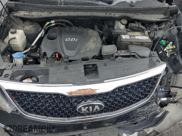 2016 Kia Sportage EX with VIN KNDPCCAC1G7807242, listed as a Copart auction lot 56245505 with 157,443 mi miles and Salvage title. Bid and sale history available at DreamBid. Image 12.