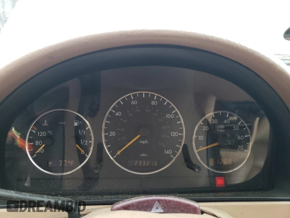 2001 Mercedes-Benz M 320/430/500 with VIN 4JGAB54E01A275750, listed as a Copart auction lot 83097924 with 233,218 mi miles and Non repairable. Bid and sale history available at DreamBid. Image 9.