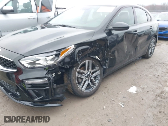 2019 Kia Forte S with VIN 3KPF34AD0KE015151, listed as a IAAI auction lot 41992096 with 62,736 mi miles. Bid and sale history available at carsss.com. Image 6.