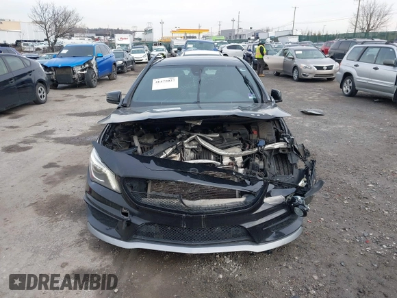 2015 Mercedes-Benz CLA 45 AMG with VIN WDDSJ5CB7FN181583, listed as a IAAI auction lot 41475027 with 127,602 mi miles and . Bid and sale history available at DreamBid. Image 12.