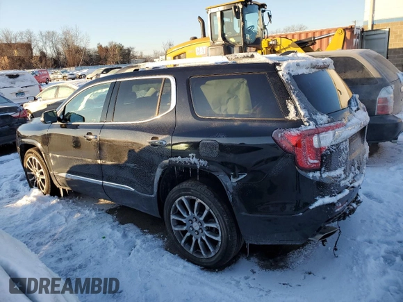 2022 GMC Acadia Denali with VIN 1GKKNXLS5NZ174833, listed as a Copart auction lot 89329985 with 46,675 mi miles and Salvage title. Bid and sale history available at DreamBid. Image 2.