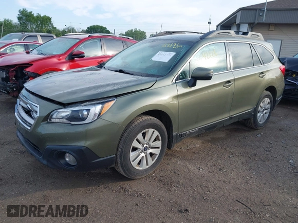2016 Subaru Outback Premium with VIN 4S4BSBFCXG3358453, listed as a IAAI auction lot 42542126 with 166,594 mi miles and . Bid and sale history available at DreamBid. Image 17.