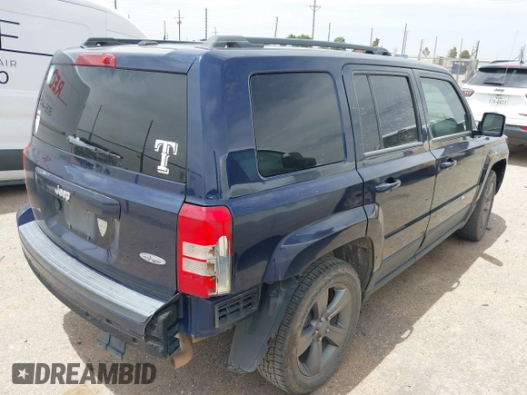 2015 Jeep Patriot High Altitude with VIN 1C4NJPFA7FD329369, listed as a IAAI auction lot 42257869 with 230,504 mi miles and . Bid and sale history available at DreamBid. Image 4.