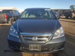 2005 Honda Odyssey LX with VIN 5FNRL38285B026019, listed as a Copart auction lot 47365215 with 164,789 mi miles and Salvage Title. Bid and sale history available at carsss.com. Image 5.